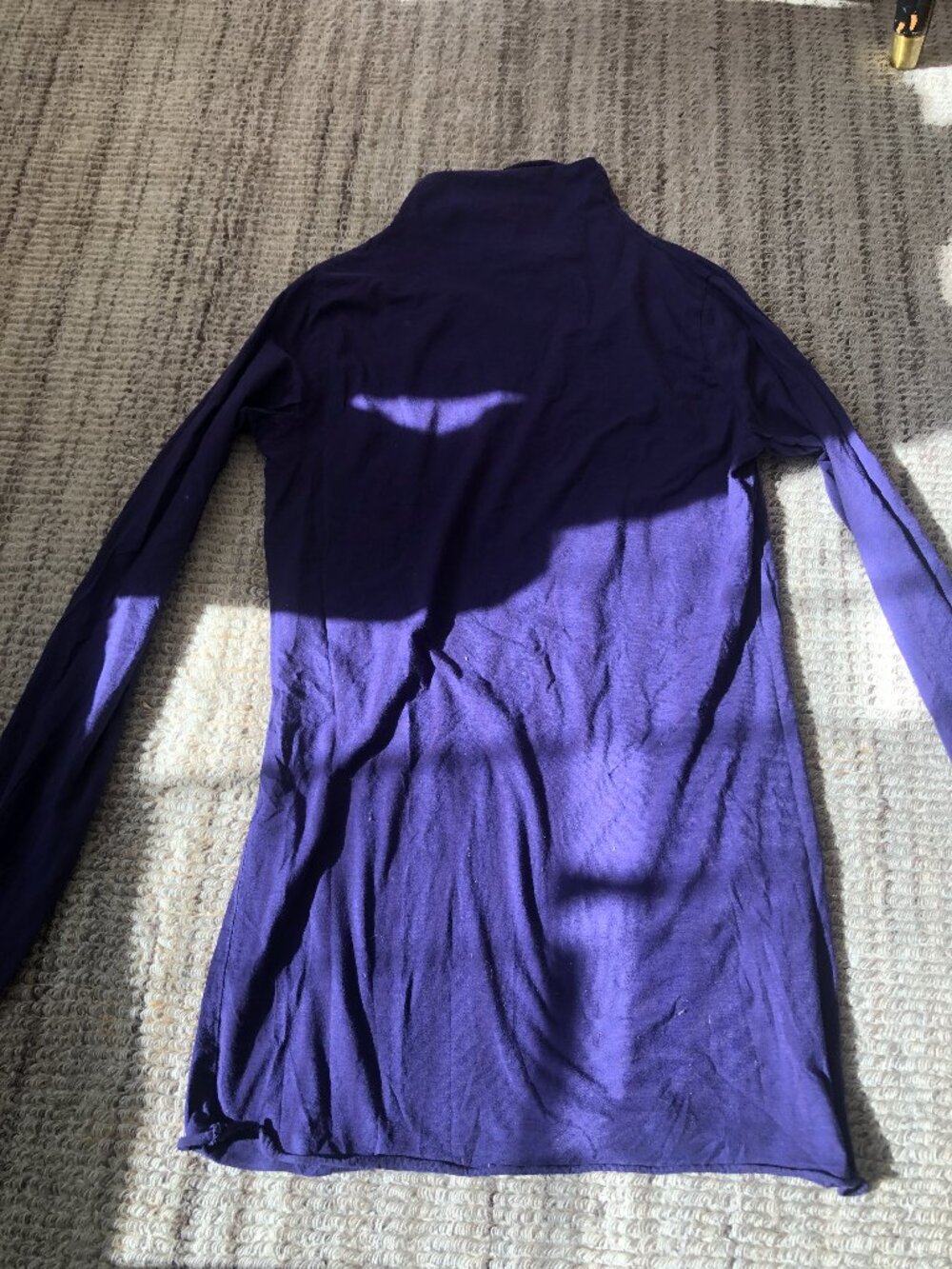 Purple Thin Turtleneck